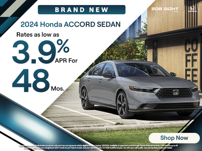 New 2024 Honda Accord Sedan - 3.9% APR for 48 Months!