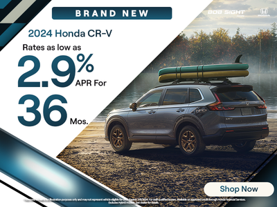New 2024 Honda CR-V: 2.9% APR for 36 Months!