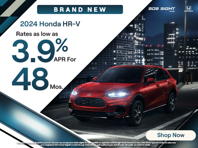 New 2024 Honda HR-V: 3.9% APR for 48 Months!